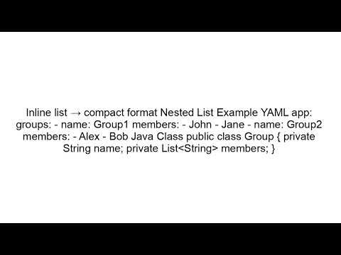 Spring Boot YAML List Configuration Explained | application.yml Tutorial