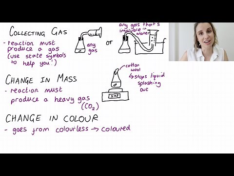Measuring rates of reaction - 4 methods GCSE