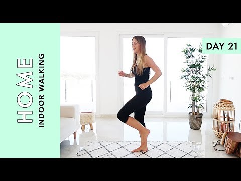 Day 21: Indoor Walking 14 Mins (Home Workout Challenge)