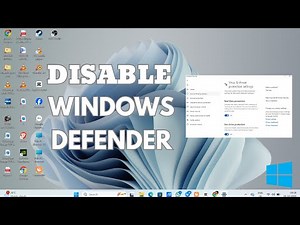 Best Way To Turn Off or Disable Windows Defender in Windows 11/10
