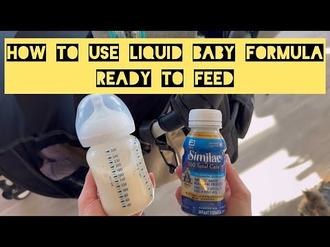 How To Use LIQUID Baby Formula Ready To Feed - Similac