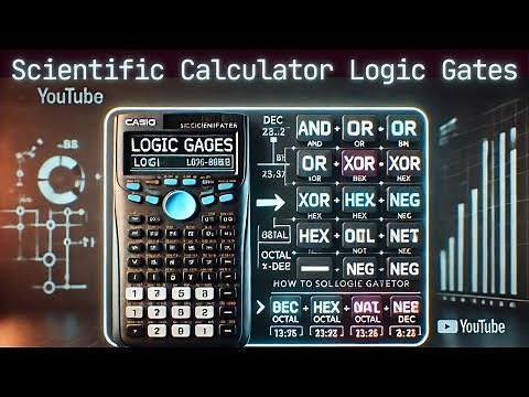 How to Solve Logic Gates in Scientific Calculator