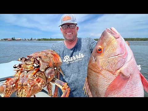 THE BIGGEST LOBSTER I'VE EVER SEEN!!!! {Catch Clean Cook} Maverick Almost went OVERBOARD!!!