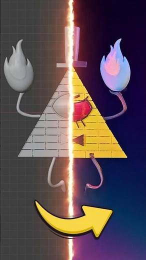 How I Made This 3D Printed Flexi Bill Cipher | Gravity Falls Toy #3dmodeling #gravityfalls