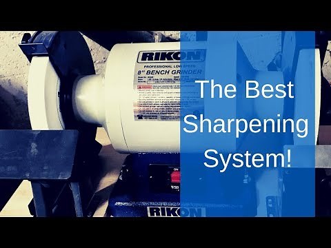 Sharpening System For Woodturning Tools
