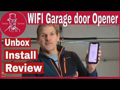How to Install a Wifi garage door opener : Unbox and Review Chamberlain myQ