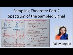 Sampling Theorem || Part 2 || Spectrum of the Sampled Signal