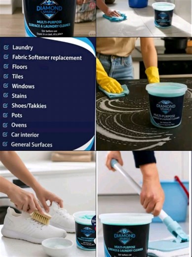 Diamond Sparkle Detergent Now Available Again