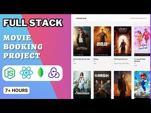 Master MERN Stack By Building A Movie Booking Application 🚀 (Complete Beginner Friendly)