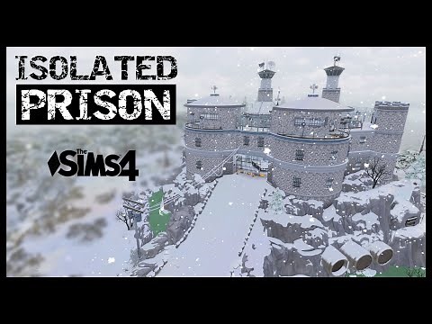 PRISON Build Sims 4 | Isolated Prison | NO CC | Sims 4 BUNK BEDS | The Sims 4 Fast Build
