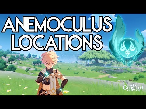 Anemoculus Locations - Genshin Impact