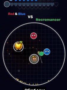 Bouncing Ball vs. Necromancer Game Simulation