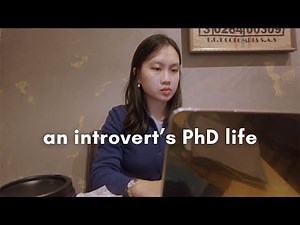 PhD vlog: 8am-6pm day in my life, competitive academic culture, alone time
