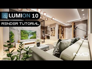 Lumion 10 Pro Modern Interior 3D Render Tutorial