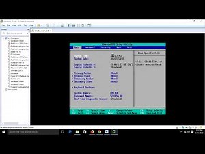 How to boot / bios menu of a VM in VMware(VMware Workstation 12 Pro))