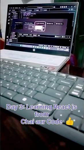 Day 3: Learning React js from Chai aur Code #js #reactjs #chaiaurcode #code #skills ‪@chaiaurcode‬