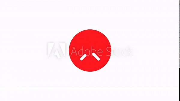 Green check mark and red cross mark animation with animated checklist signs and approval badges. Animated pop-up green check mark and red cross X symbol on white background.