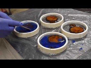Epoxy Resin Wood Coasters