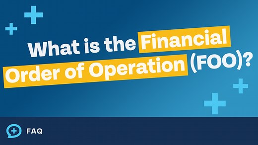 What is the Financial Order of Operations (FOO)? | FAQ | Money Guy