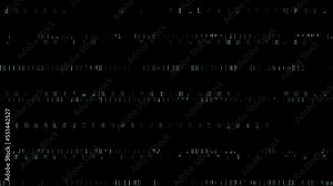 Dna Data Code Background loop. Seamless Science Dna Data Code Output Sequence. Human Individuality Code Backdrops.