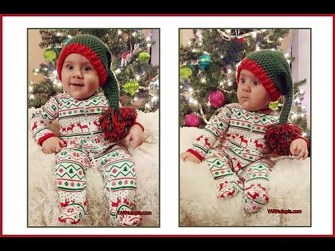 How to Crochet Tutorial: DIY Simple Stocking Hat by YARNutopia