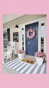 DIY faux flower porch arrangement!🌸 Perfect for spring porch decor! Just take some faux outdoor flowers , stick them into a styrofoam block and you’re done! Lol I made this video last spring but I figured I would share again with y’all!❤️😍 Anyways, Who’s ready for spring?! We have been having some warmer weather here and it feels amazing !!❤️😍 #springdecor #springdecorating #porchdecor #frontporchdecor #forthehome #springhassprung #frontporch | Our Winton home