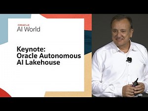 Introducing Oracle Autonomous AI Lakehouse Open Multicloud Data Platform: Oracle AI World 2025