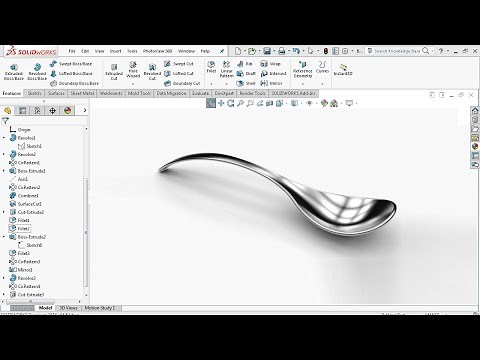 Advanced Surface Modeling - SolidWorks Tutorial