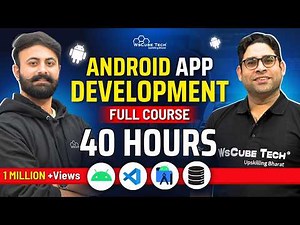 Android APP Development Full Course with PRACTICAL (40 Hours) | Learn App Development in 2024