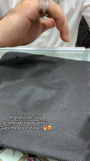 Afghanistan ruby & emerald top quality rings available price each 80,000-/ 923459311035 WhatsApp | Zubair Ali gems