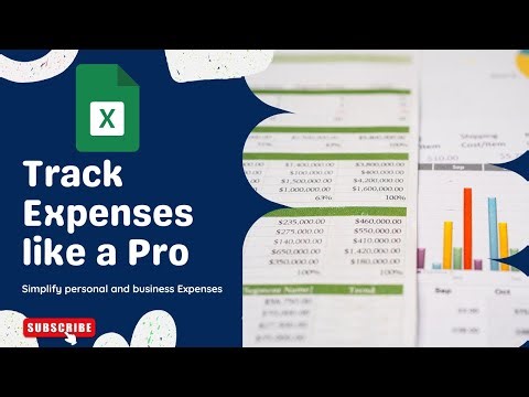 Excel Expenses Tracker | Automate Your Personal & Business Finances (Free Template)