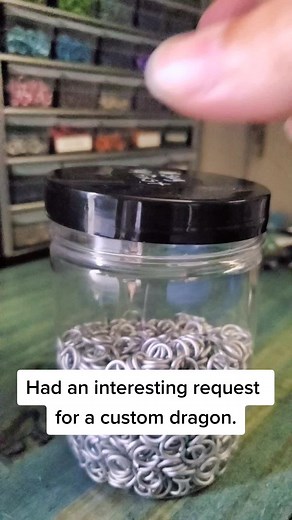 Creating a Chainmaille Dragon - Artisan Craftsmanship