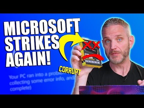 Important warning about the latest Windows Update - do not install!