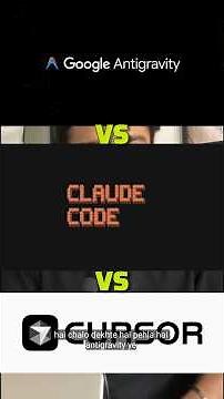 Anti-gravity vs Claude Code vs Cursor: Which AI Tool is Best? 👨‍💻