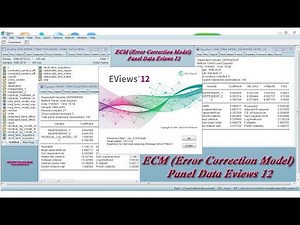 ECM (Error Correction Model) Panel Data Eviews 12