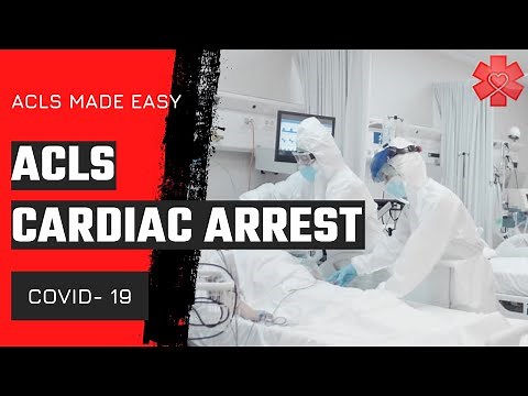 Advanced Cardiac Life Support (ACLS) Cardiac Arrest Algorithm with Suspected or Confirmed COVID-19