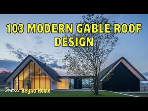 103 Modern Gable Roof Design Exterior Home Design Ideas