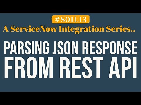 How to parse JSON response in REST API | 4MV4D | S01L13