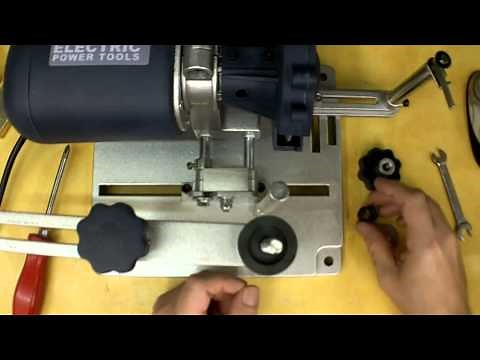 Harbor Freight Circular Saw Blade Sharpener Review and Modifications. Item 96687