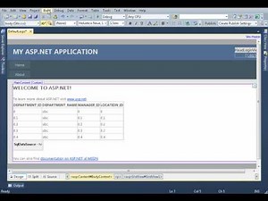 Oracle ASP.Net