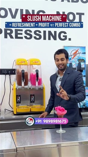 बर्फ गोला ( Ice Slush ) बनाने की Machine 🥫🥤 | Slushy Maker | Slush Machine