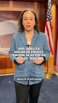 Rep. Adelita Grijalva finally sworn in after 50 days of waiting