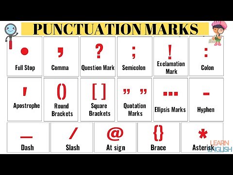 Important Punctuation Marks in English Grammar Everyone Should Master! (in the UK)