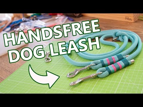 Handsfree Dog Leash with Whipping - Paracord eu Tutorial
