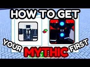 How to get YOUR FIRST MYTHIC for FREE in Toilet Tower Defense!