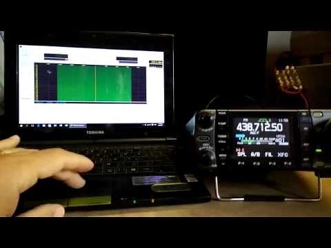Icom ic7000 SDR modification