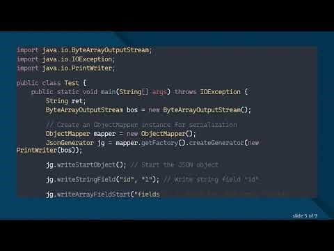 How to Write a Custom JSON Serializer in Java to Serialize Values as an Array