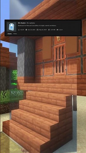 Minecraft Shader Showcase: BSL Shaders 1.21.4 #minecraft #minecraftshaders #gaming