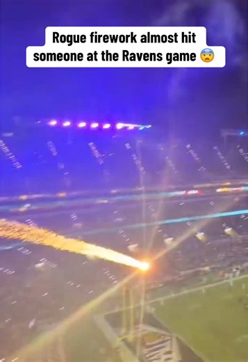 Rogue Firework Incident at Ravens Game Shocks Staff