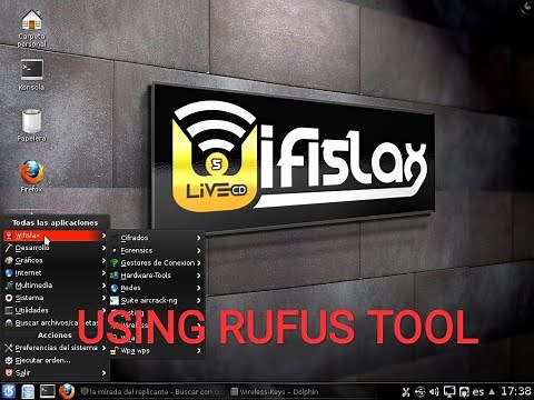 Install Wifislax Using Rufus